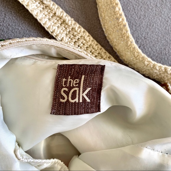 The Sak Rainbow/Serape Shoulder Bag With Tassel - Picture 4 of 6